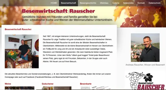 Besenwirtschaft Rauscher Stuttgart - Obertürkheim