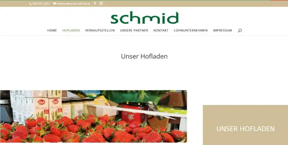 Hofladen Schmid und Eismanufaktur Fräulein Schmid Sachsenheim-Kleinsachsenheim