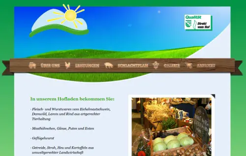 Landwirtschaftlicher Betrieb mit Direktvermarktung Kunz Wildenfels / Ortsteil Härtensdorf
