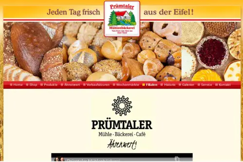 Prümtaler Mühlenbäckerei Lünebach / Eifel