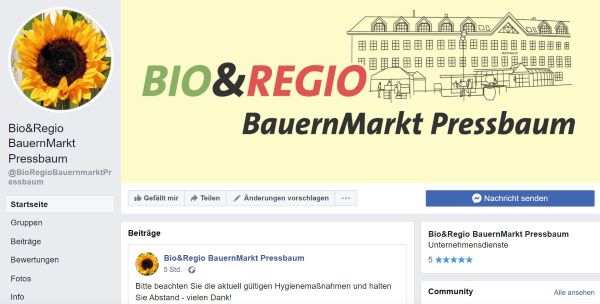 Bio & Regio-Bauernmarkt in Pressbaum Pressbaum