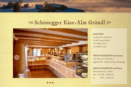 Schönegger Käse-Alm Gründl Prem / Gründl