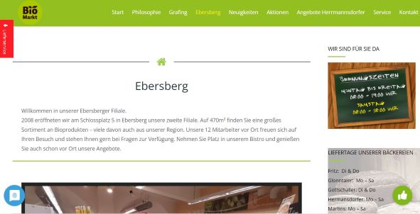 Korn Bio Markt Ebersberg