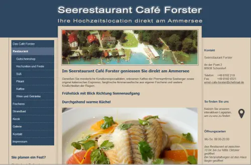Fischerei Ernst und Seerestaurant Café Forster Schondorf