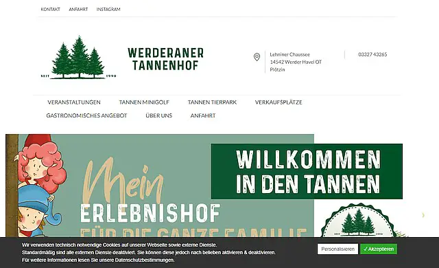 Werderaner Tannenhof Werder (Havel) OT Plessow