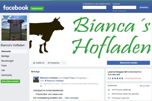 Biancas Hofladen Bonndorf im Schwarzwald