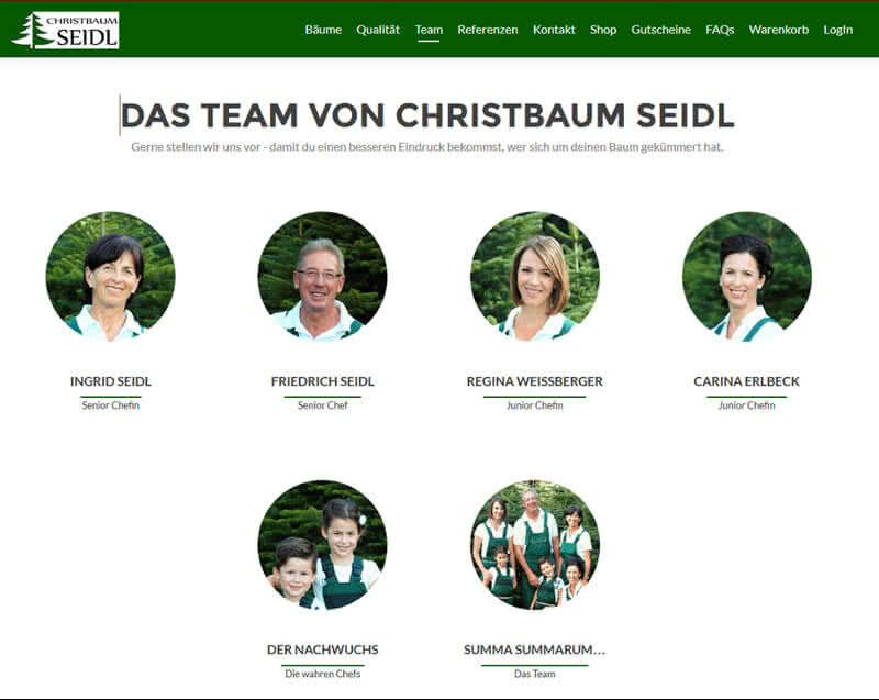 Friedrich Seidl Team