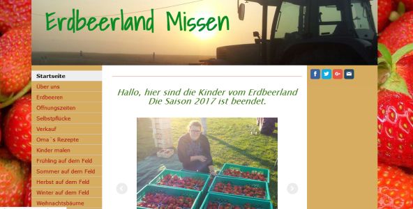 Erdbeerland Missen Vetschau - Missen