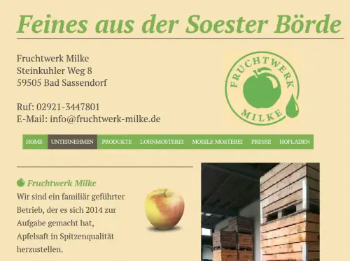 Fruchtwerk Milke Bad Sassendorf