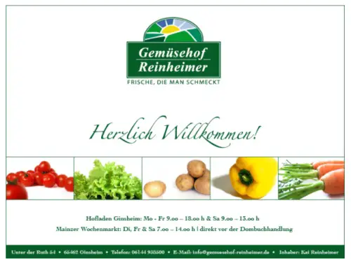 Gemüsehof Reinheimer  Ginsheim-Gustavsburg