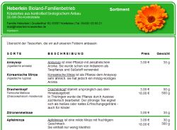 Heberlein - Bioland Familienbetrieb Hünfelden