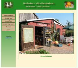 Hofladen Villa Kunterbunt Neuendorf / Insel Usedom