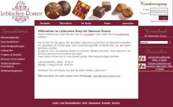 Lebkuchen Rosner; Bäckerei Konditorei Cafe Waldsassen