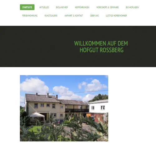 Biohof Hofgut Rossberg - Hofladen Hense Montabaur