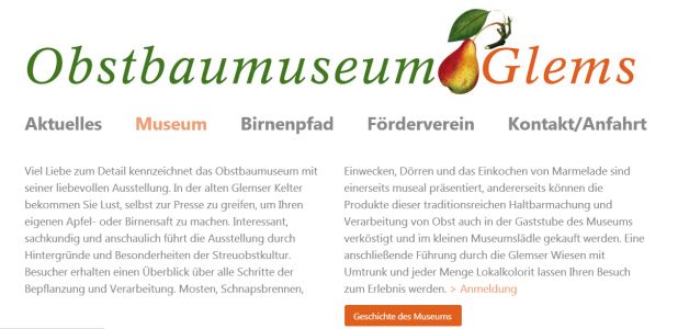 Obstbaumuseum Glems Metzingen-Glems