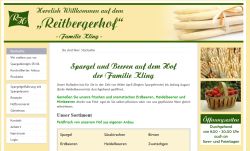 Spargelhof Kling - Reitbergerhof Rettenbach