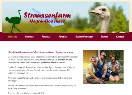 Straussenfarm Hegau-Bodensee  Stockach