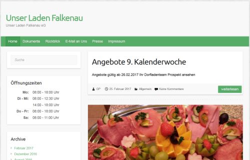 Unser Laden Falkenau Flöha – OT Falkenau