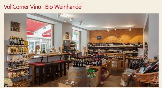 VollCorner Vino - Bio-Weinhandel München