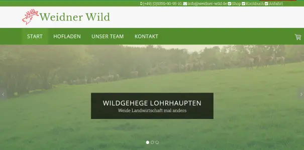 Weidner Wild - Wildgehege Lohrhaupten Steinfeld