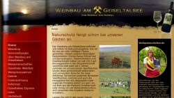 Weinbau am Geiseltalsee Freyburg / Unstrut