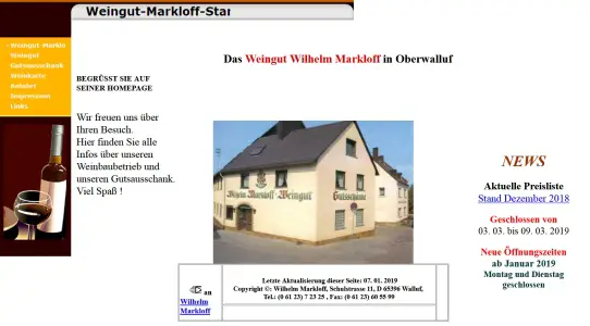 Weingut Wilhelm Marklofff Walluf
