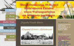 Ziegenhof Winter St. Egidien OT  Kuhschnappel