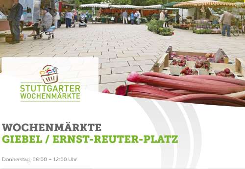 Wochenmarkt Stuttgart-Giebel Stuttgart-Giebel