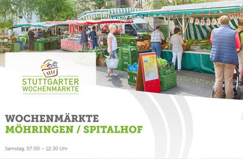 Wochenmarkt Stuttgart - Möhringen Stuttgart-Möhringen