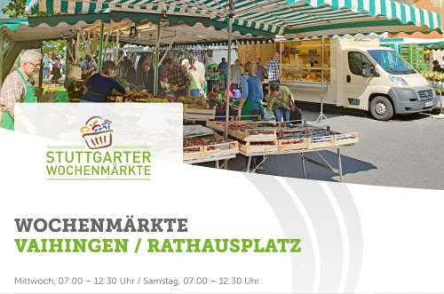 Wochenmarkt Stuttgart - Vaihingen Stuttgart-Vaihingen