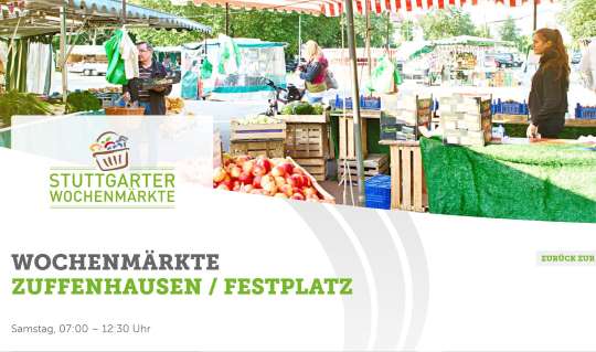 Wochenmarkt Stuttgart - Zuffenhausen Stuttgart-Zuffenhausen