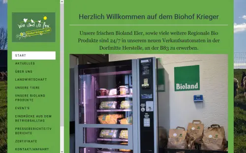 Biohof Krieger Beverungen Herstelle