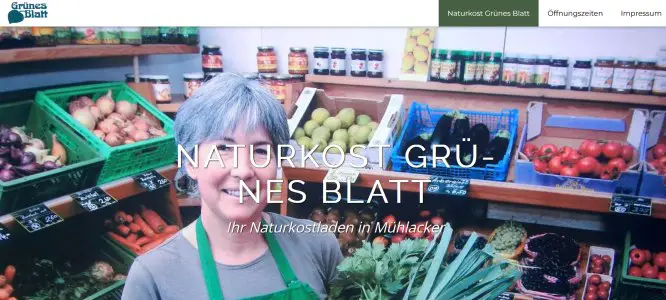 Grünes Blatt Naturkostfachgeschäft Mühlacker