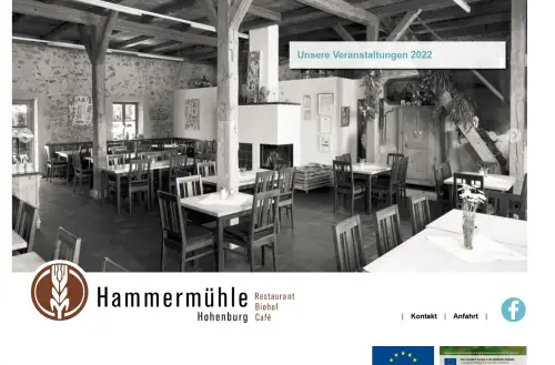 Hammermühle Biohof, Restaurant und Café Hohenburg