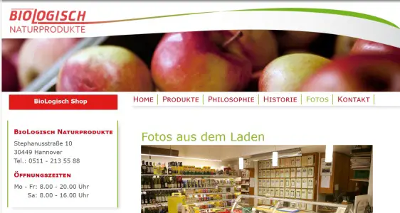 BioLogisch Naturprodukte Hannover Linden