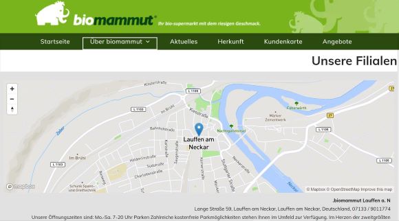 biomammut Bioladen Lauffen Lauffen am Neckar