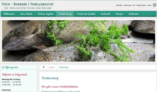 Fischzucht und Räucherei Burkard Seligenstadt