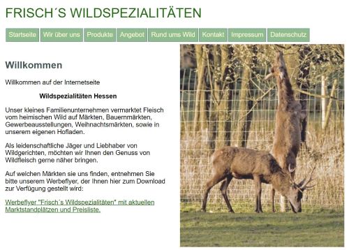 Hof Frisch - Frisch´s Wildspezialtiäten Ober-Mörlen