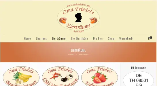 Oma Friedels Eierträume Bad Lobenstein