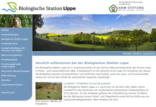 Biologische Station Lippe Schieder-Schwalenberg