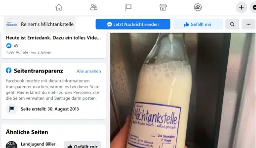 Reinerts Milchtankstelle Billerbeck