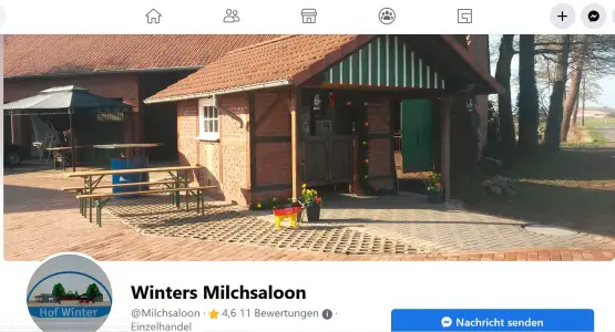 Michtankstelle Winters Milchsaloon Hunteburg