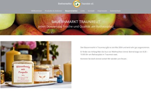 Wochenmarkt in Traunreut Traunreut