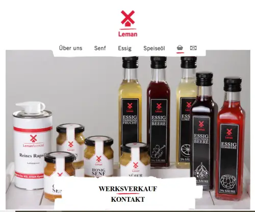 Leman Essig-, Öl- und Senf-Spezialitäten Eystrup