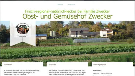 Obst- und Gemüsehof Zwecker Ebersbach-Rosswälden