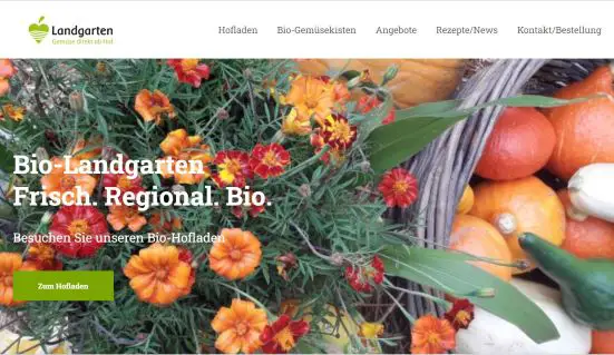 Bio-Landgarten - Gemüsebetrieb Burgstädt