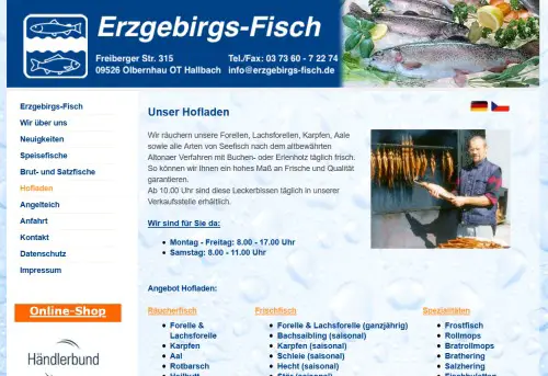 Erzgebirgs-Fisch  Olbernhau - Hallbach