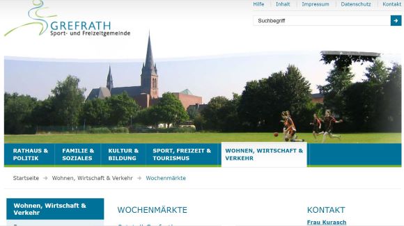 Wochenmarkt Grefrath Grefrath