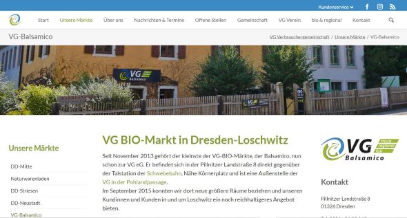 VG Biomarkt Balsamico Dresden-Loschwitz