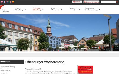 Offenburger Wochenmarkt Offenburg